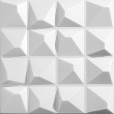Pannelli 3D Soffitto Polistirolo 50x50cm Decorativi Rivestimento Leggeri