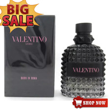 Valentino Uomo Born In Roma 3.4 oz. Eau de Toilette Spray for Men New in Box