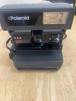 Rare Polaroid 636 Auto Focus Instant Camera with box 