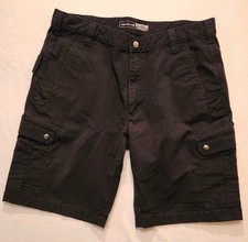 Carhartt Rugged Flex Relaxed Fit Ripstop Cargo Work Shorts Black 38 BS4727-M
