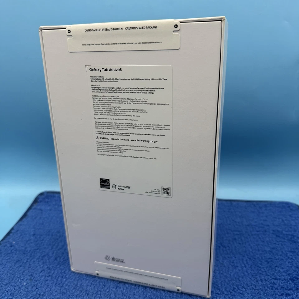 Samsung Galaxy Tab Active5 Wi-Fi 8” 128GB Android Tablet Rugged - Black Green - Image 4 of 4