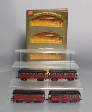 Roundhouse 84308 HO Scale Central Pacific Overton Passenger 4-Car Set LN/Box