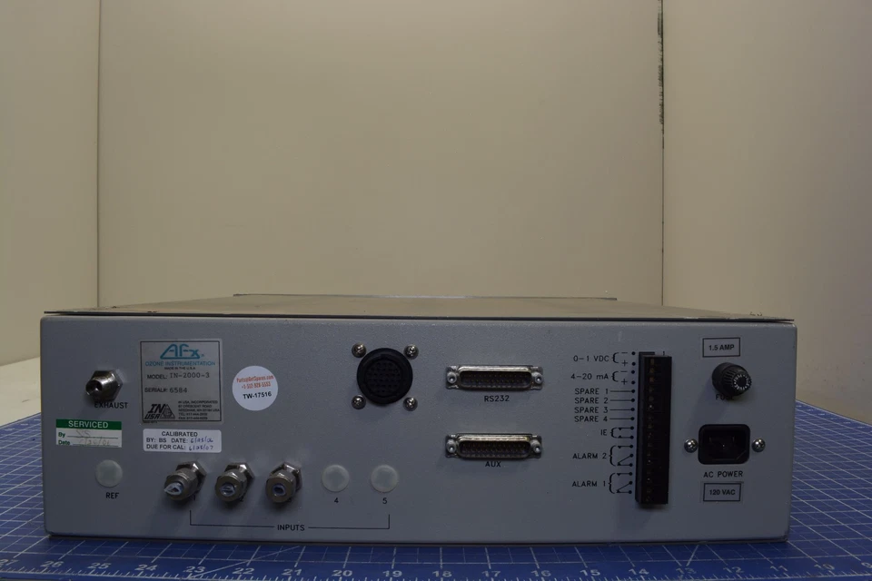 IN-2000-3 / UV OZONE ANALYZER, MODEL IN-2000 / AFX - Image 3 of 4