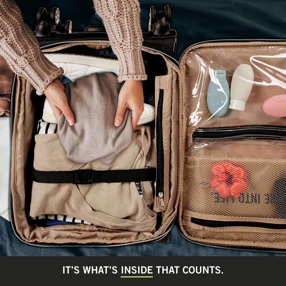 Equipaje acolchado Kenneth Cole REACTION Chelsea Chevron, negro, 24 pulgadas facturado Foto 2 de 4