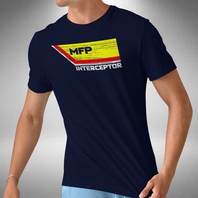 Mad Max inspiriertes T-Shirt MFP Interceptor V8 Pursuit Auto Größen Smalll bis 5XL
