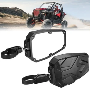 UTV Rear View Side Mirrors 1.5"-2.0" for Polaris RZR 900 1000 Can-Am X3 Kawasaki