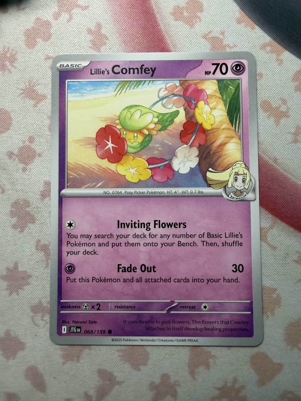 Lillie's Comfey Common SV09: Journey Together 068/159 NM
