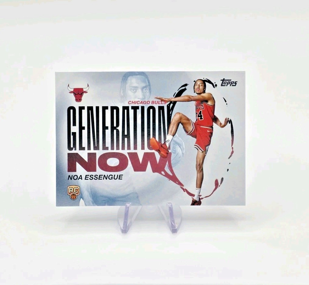 2025-26 Topps - Noa Essengue Generation Now #GN-12 (RC) Chicago Bulls