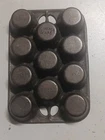 Wagner Ware Vintage Cast Iron 11 Cup Muffin Pan Vintage Made In USA Lot Of 1