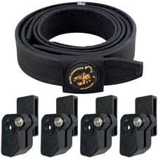 Black Scorpion Outdoor Gear Competition Rig - 1 Pro HD Belt, : CO22-BTLBK-MPGMBK
