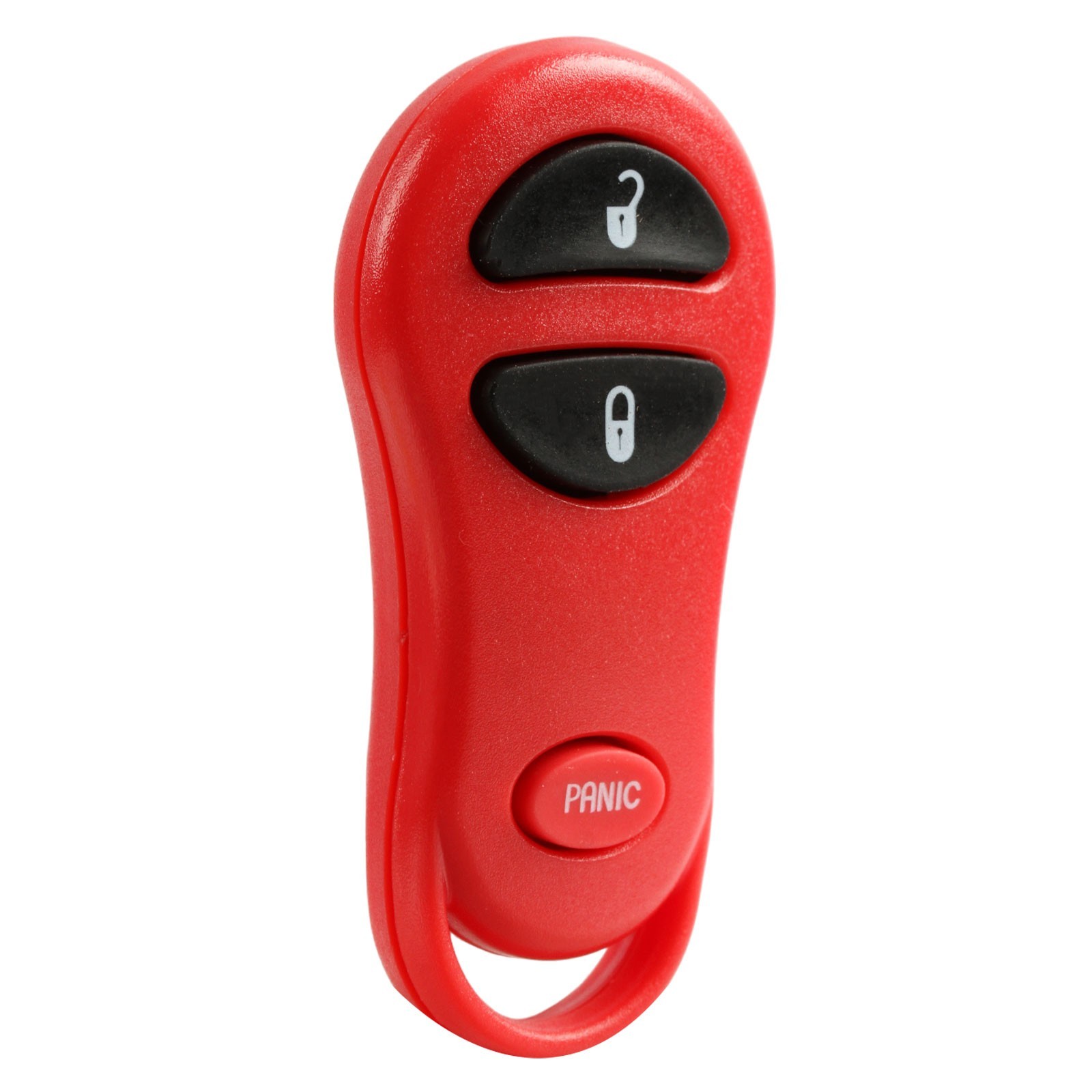 Remote Keyless Entry Car Key Fob Replacement For Chrysler Red 3b (04686481)