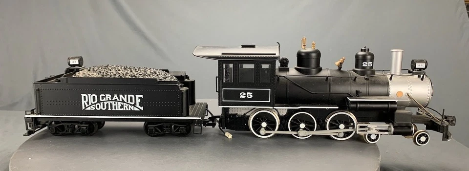 G Scale Bachmann 91242 Baldwin 4-6-0 Rio Grande Southern #25 SND/Smoke G1025 - Image 4 of 4