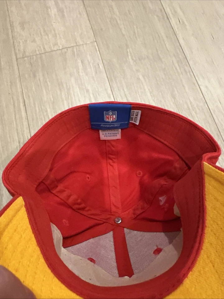Gorra/gorra roja Kansas City Chiefs Reebok Flex fit Foto 4 de 4