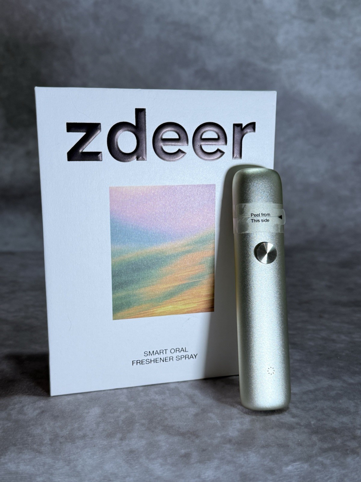 zdeer Smart Oral Freshener Spray Cherry Green Grape Alcohol Free ZD-PW13