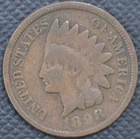 1898  VG   Indian Head Cent