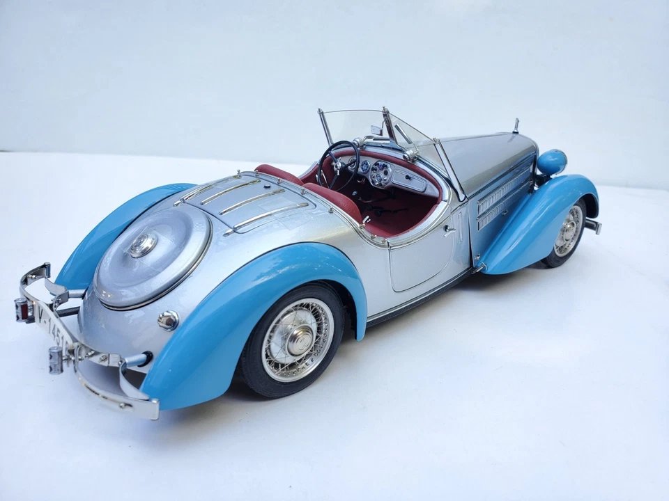 CMC AUDI FRONT 225 ROADSTER 1/18 M-075B 1935 Limited Edition, loose, NICE - Image 2 of 4