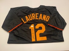 Ramon Laureano Baltimore Orioles Signed XL Jersey Beckett Autograph Athletics