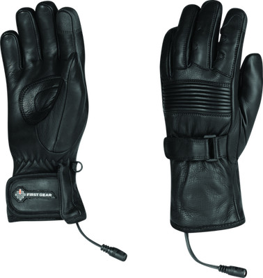 FIRSTGEAR Heated Rider iTouch Gloves Medium with Touch Screen & Thinsulate 