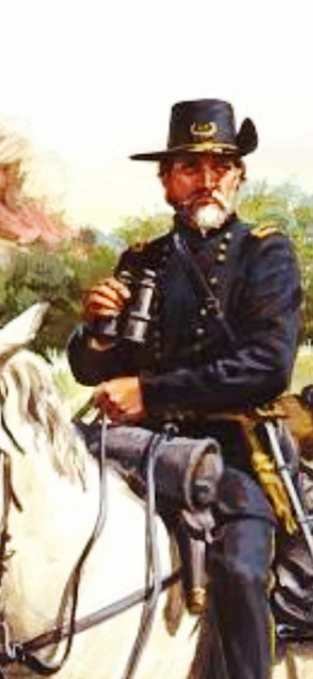 ГЕНЕРАЛ-МАЙОР ДЖОРДЖ Х ТОМАС БИТВА ПРИ МЕМФИСЕ ТЕННЕССИ 1862 S 50c F ДЕТАЛИ - Изображение 2 из 4