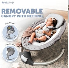 Jool Baby Nova Motorized Infant Swing Gray New