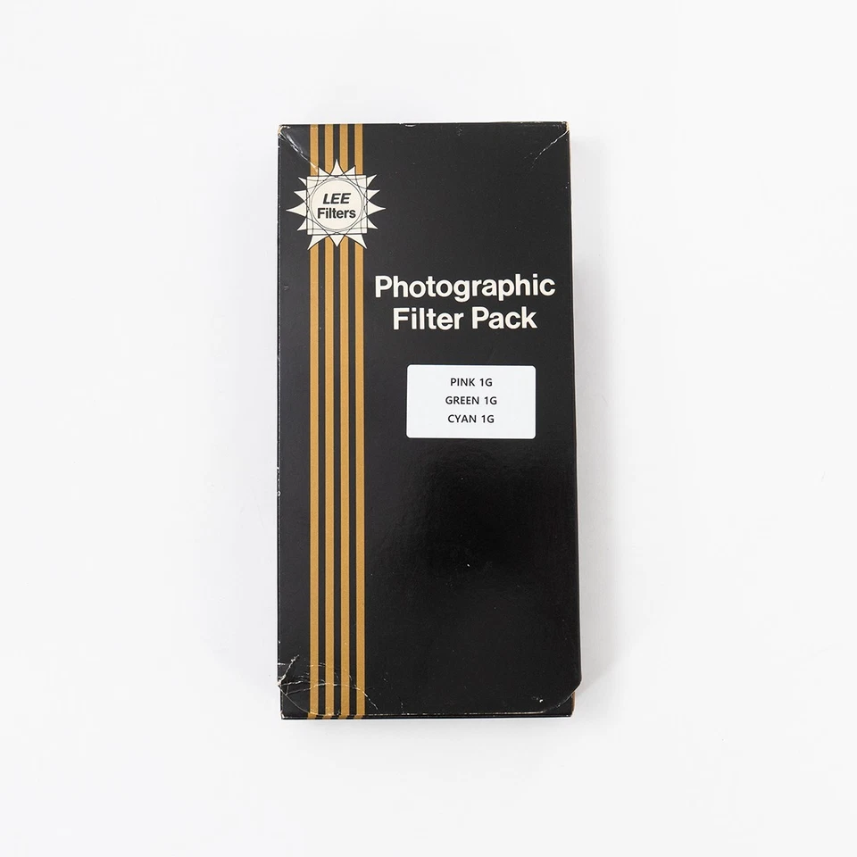 Original Lee Filters 100*150 Photographic Filter Pack [Pink 1G Green 1G Cyan 1G] - Image 2 of 4