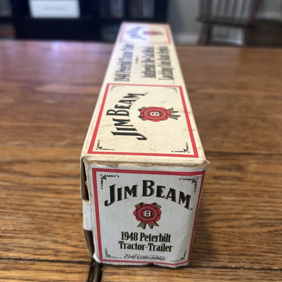 1948 Peterbilt Tractor Jim Beam Coin Bank ERTL Die-Cast Metal/1996 NIB - Image 4 of 4