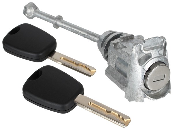 Citroen C5 III 2008- Einsatz Schloss Der Vorderen Linken TüR + 2 SchlüSsel-image