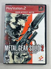 Metal Gear Solid 2 Greatest Hits - Sony PlayStation 2 PS2 CIB