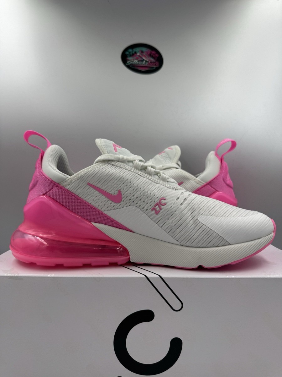 新品未使用 Nike AirMax 270 ホワイト/ピンク ナイキ スニーカー Nike Air Max 270 Summit White Pink Spell HJ3222-104 Size 7.5 Women
