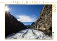 Calvendo Puzzle Trollfjord | 1000 Pieces, Finished Size 25.2 × 18.9 In (64 × 48