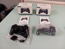 2 x Cipon PS2 Controllers Wired Game Controllers w Joystick Double Vibrating 