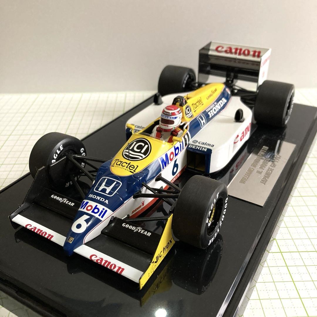 ミニチャンプス製 1/18 WILLIAMS HONDA FW11B #6 Made By Mini Champs 1/18 Williams Honda Fw11B 6 | eBay