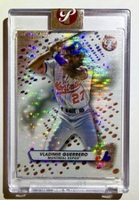 2023 Topps Pristine #95 VLADIMIR GUERRERO SR. Pulsar Refractor Encased Sealed SP