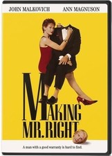 MAKING MR. RIGHT John Malkovich, Ann Magnuson (DVD, 1987) NEW MAKING MR. RIGHT John Malkovich, Ann Magnuson (DVD, 1987) NEW