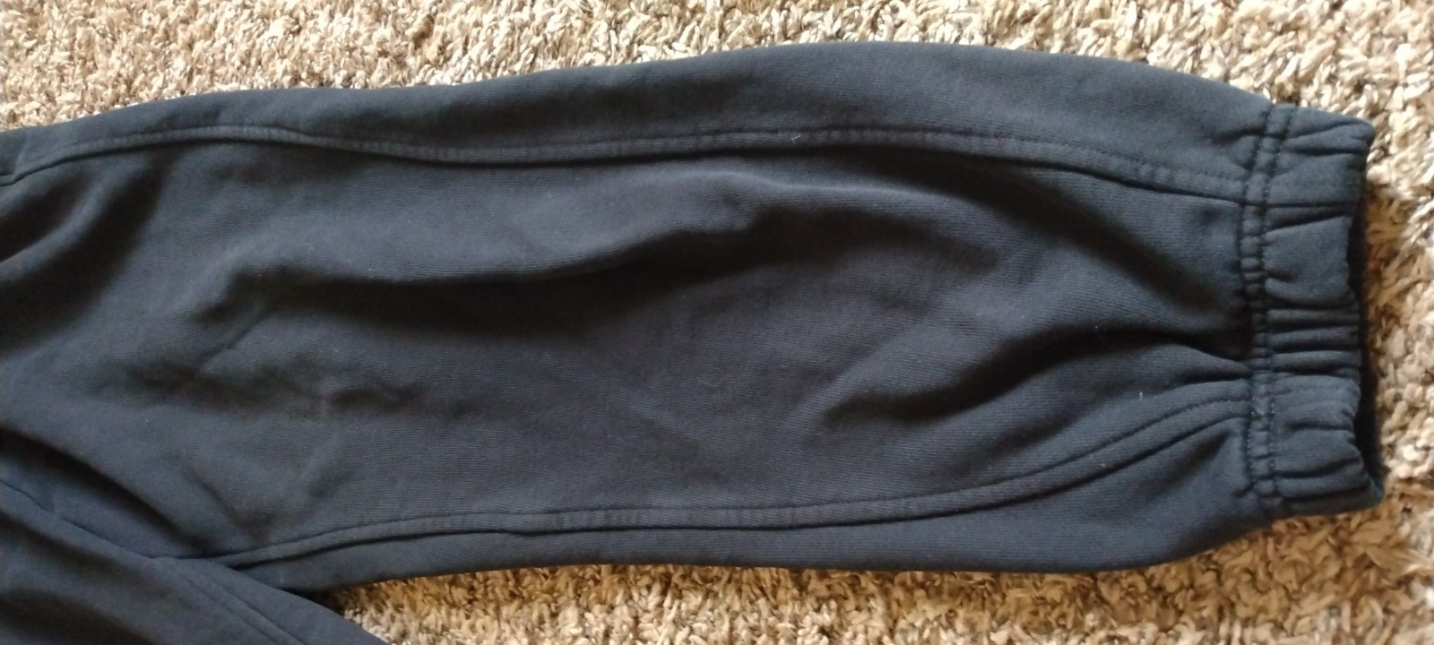 Everlane Solid Black Organic Cotton Drawstring Jo… - image 6