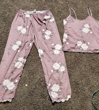 Womens Pajama Sets Two Piece Floral Print Tank Tops And Long Pants...