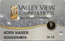 Valley View Casino - Valley Center, CA - 12ª edición, logotipo de revoluciones diff