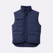 Image of Mens Premium Padded Bodywarmer Gilet Multi Pocket Workwear Outdoor Vest