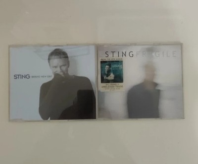 4 CD SINGLES Sting - Send your love + Desert Rose + FRAGILE + BRAND NEW DAY