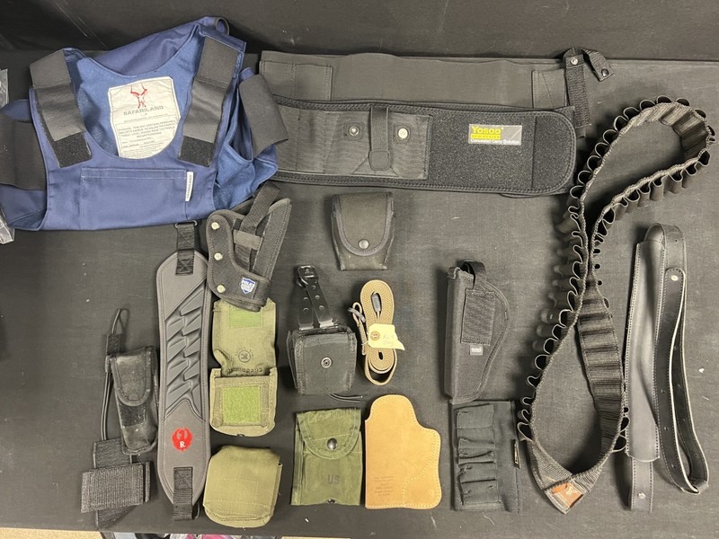 Assorted Tactical Gear Lot - Used - NO ARMOR