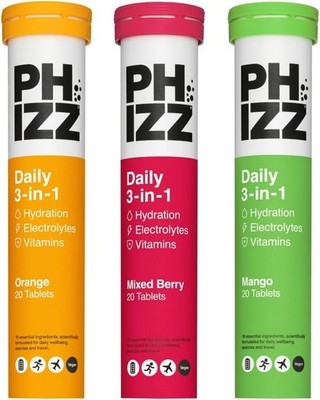 Phizz Elektrolyte, Multivitamin Hydration Elektrolyt Tabletten kalorienarm