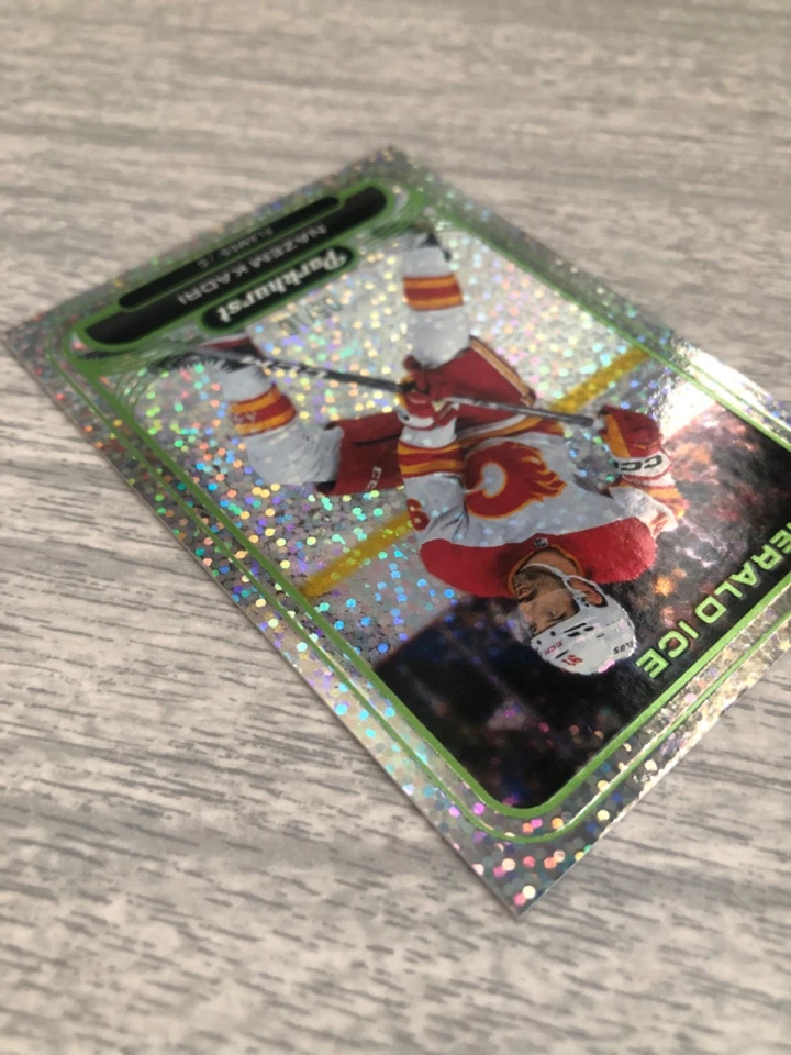 2023-24 Upper Deck Parkhurst Emerald Ice 5/10 Nazem Kadri #43 FREE SHIPPING - Image 3 of 4