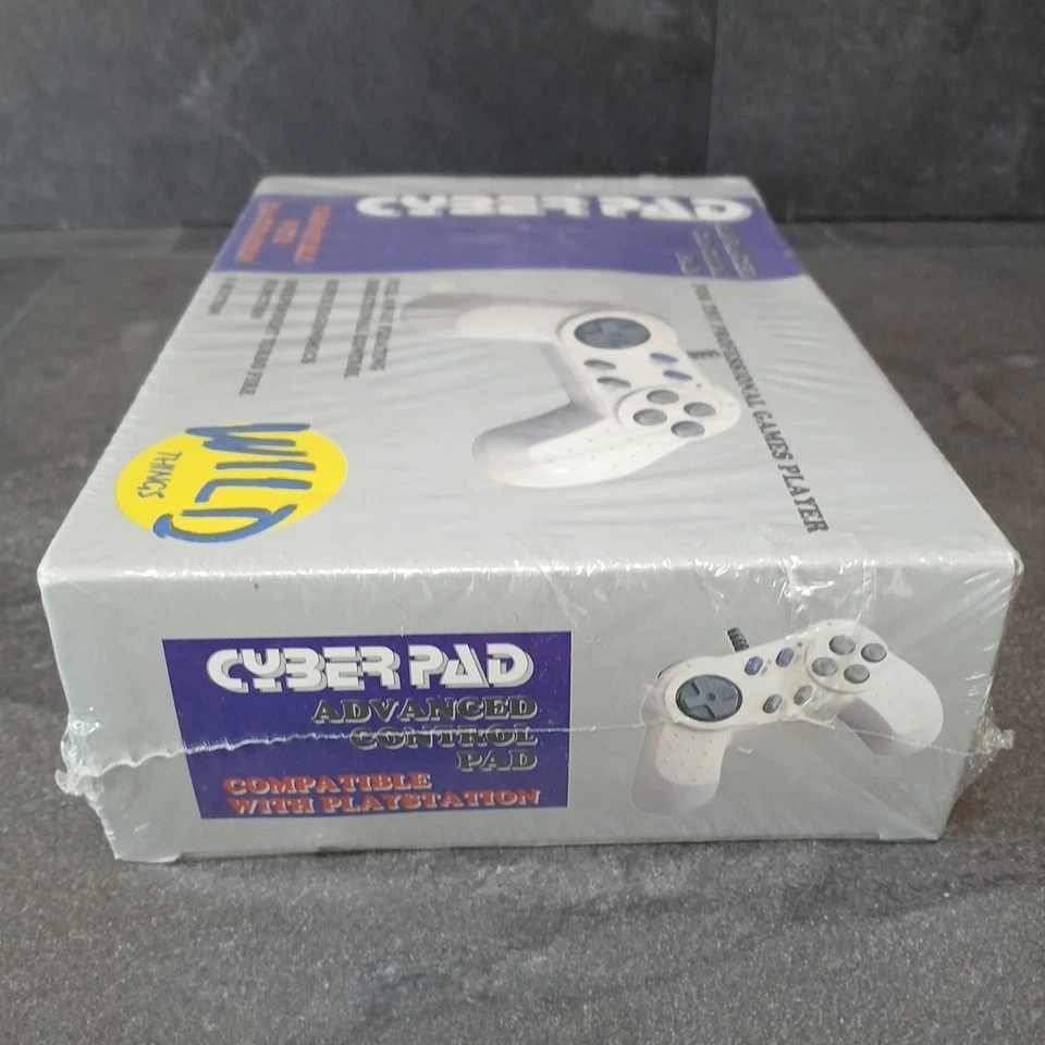Playstation One PS1 Cyber Pad Wild Things Advance Control Pad Brand New Sealed - Image 3 of 4