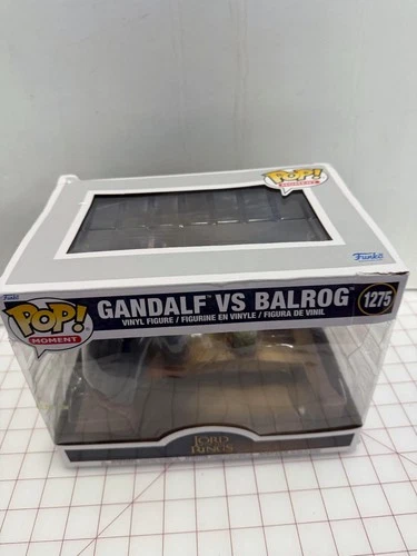 Funko Pop! Lord of the Rings Balrog vs Gandalf #1275 Damaged PKG #T1