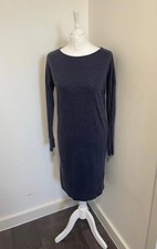Rohan Dress Womens Size UK 8 Navy Blue Radiant Long Sleeve Knee Length