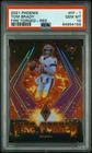 2021 Panini Phoenix Fire Forged #FF-1 Tom Brady Fire Forged-Red PSA 10