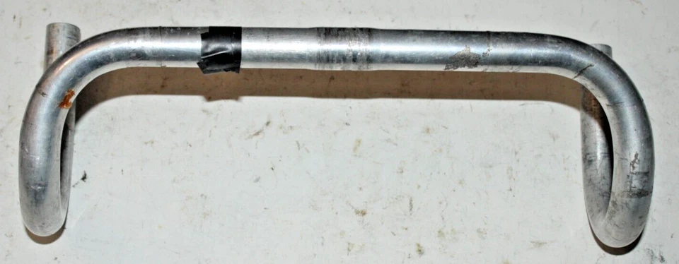 Vintage Drop Bar Handlebar 25.4mm 36cm Racing Road L'Eroica Silver USA Shipping - Image 2 of 4