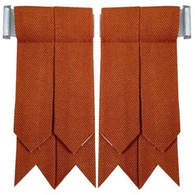 WM Scottish Highland Kilt Hose Socken Blitze Irish Saffron Tartan Strumpfband spitz