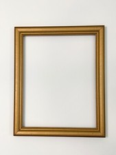 Vintage Gold Matte Wood Picture Frame Fits 8 x 10 in