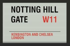 London Notting Hill Spiegel Mirror Wandspiegel ,Bar,Partykeller,Kneipe,20x30cm